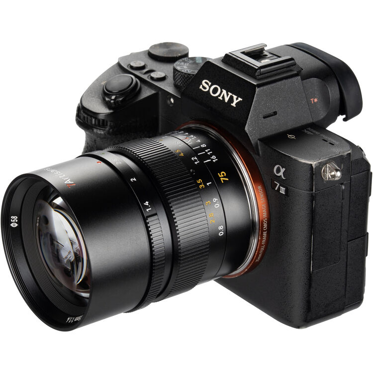 7Artisans 75mm f/1.4 Objectif (Sony E)