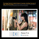 7Artisans 75mm f/1.4 Lens (L-Mount)