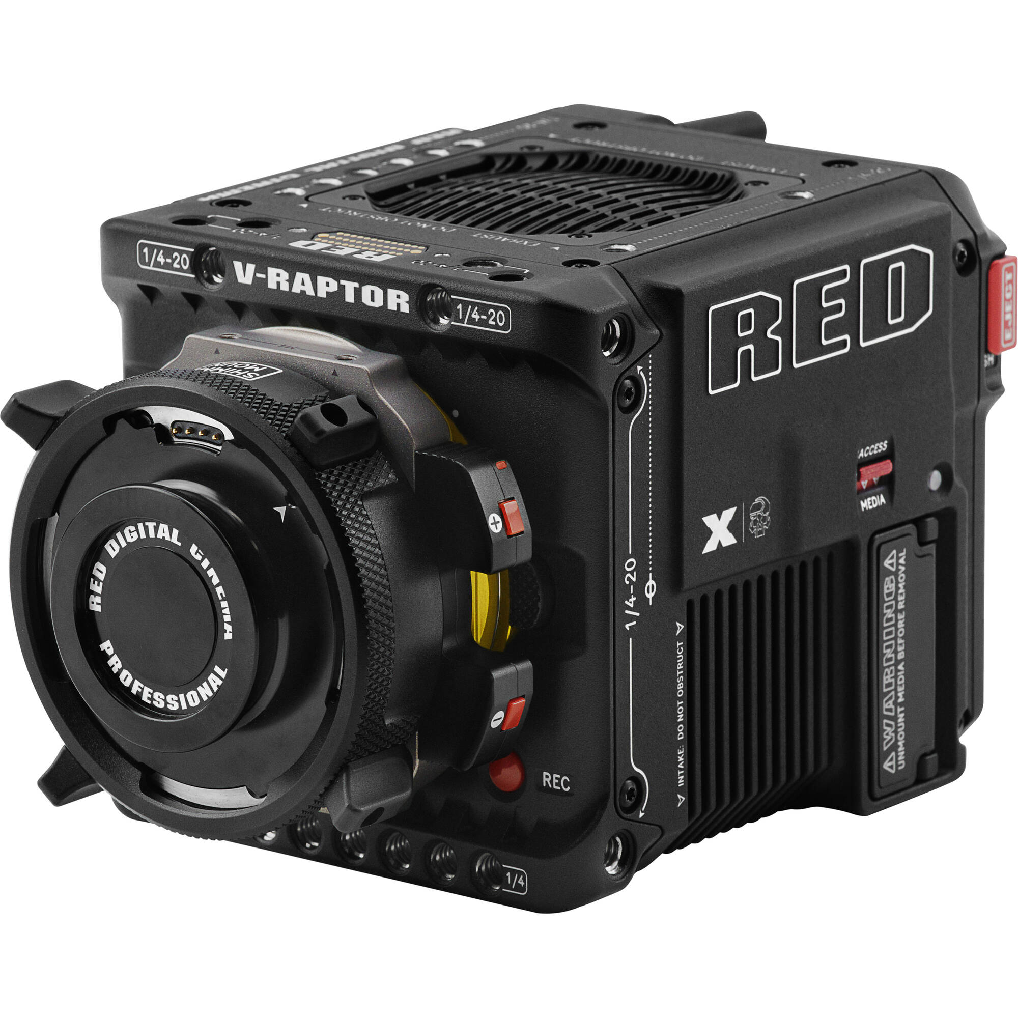 RED DIGITAL CINEMA V-RAPTOR Z to PL with Electronic ND Filter Adapter Pack