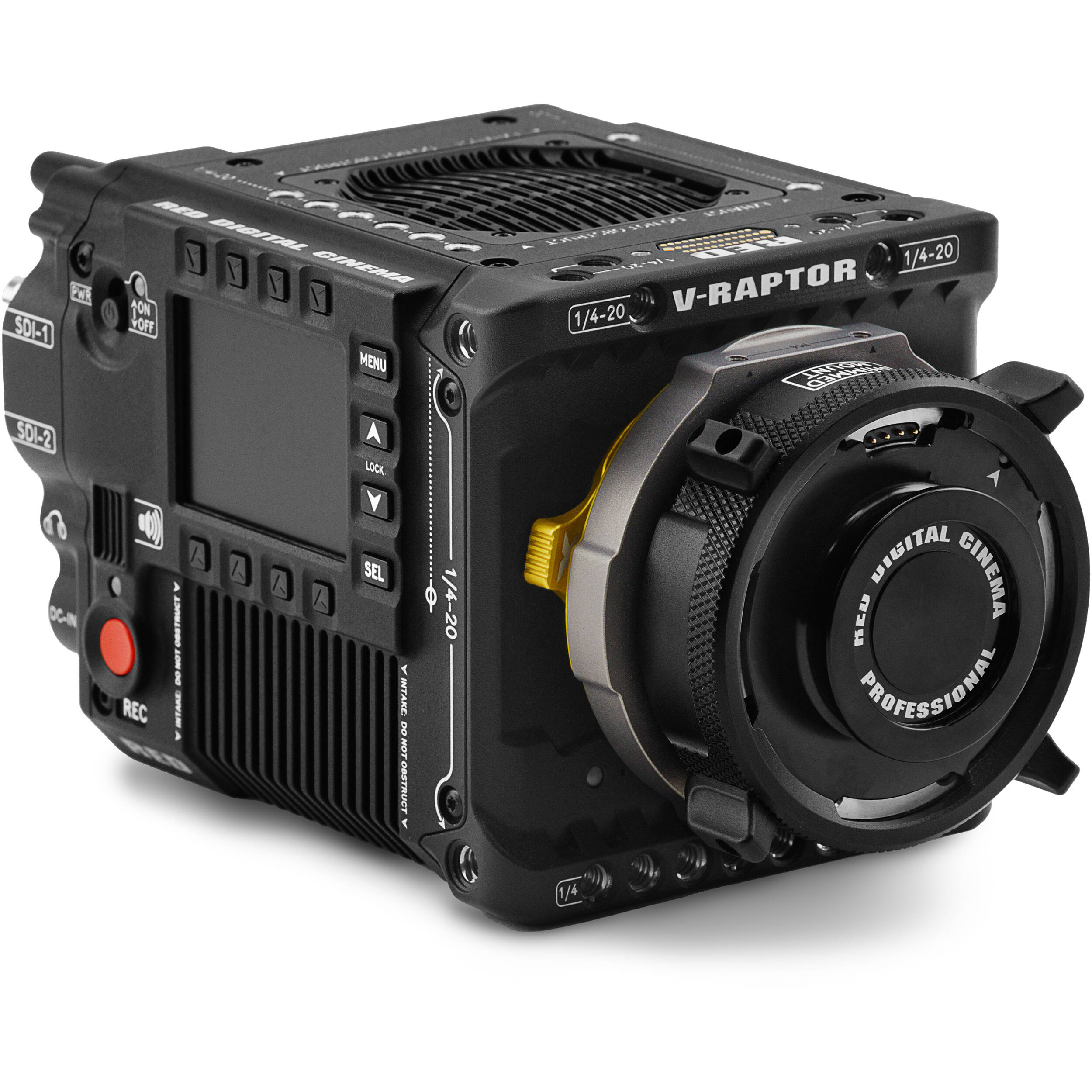 RED DIGITAL CINEMA V-RAPTOR Z to PL with Electronic ND Filter Adapter Pack