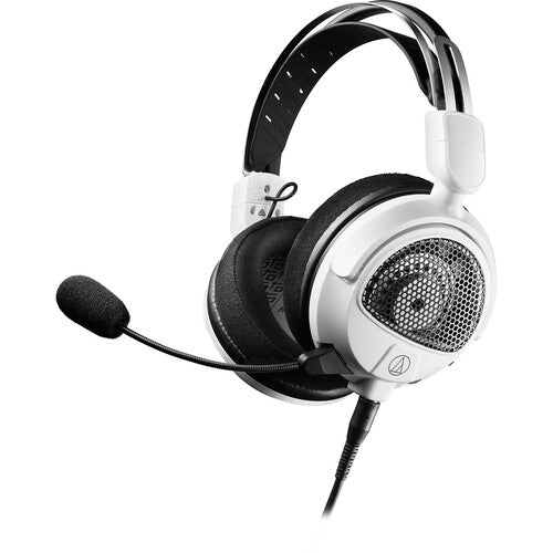 Audio-Technica Consumer ATH-GDL3 Casque de jeu Open-Back Open-Earl (blanc)