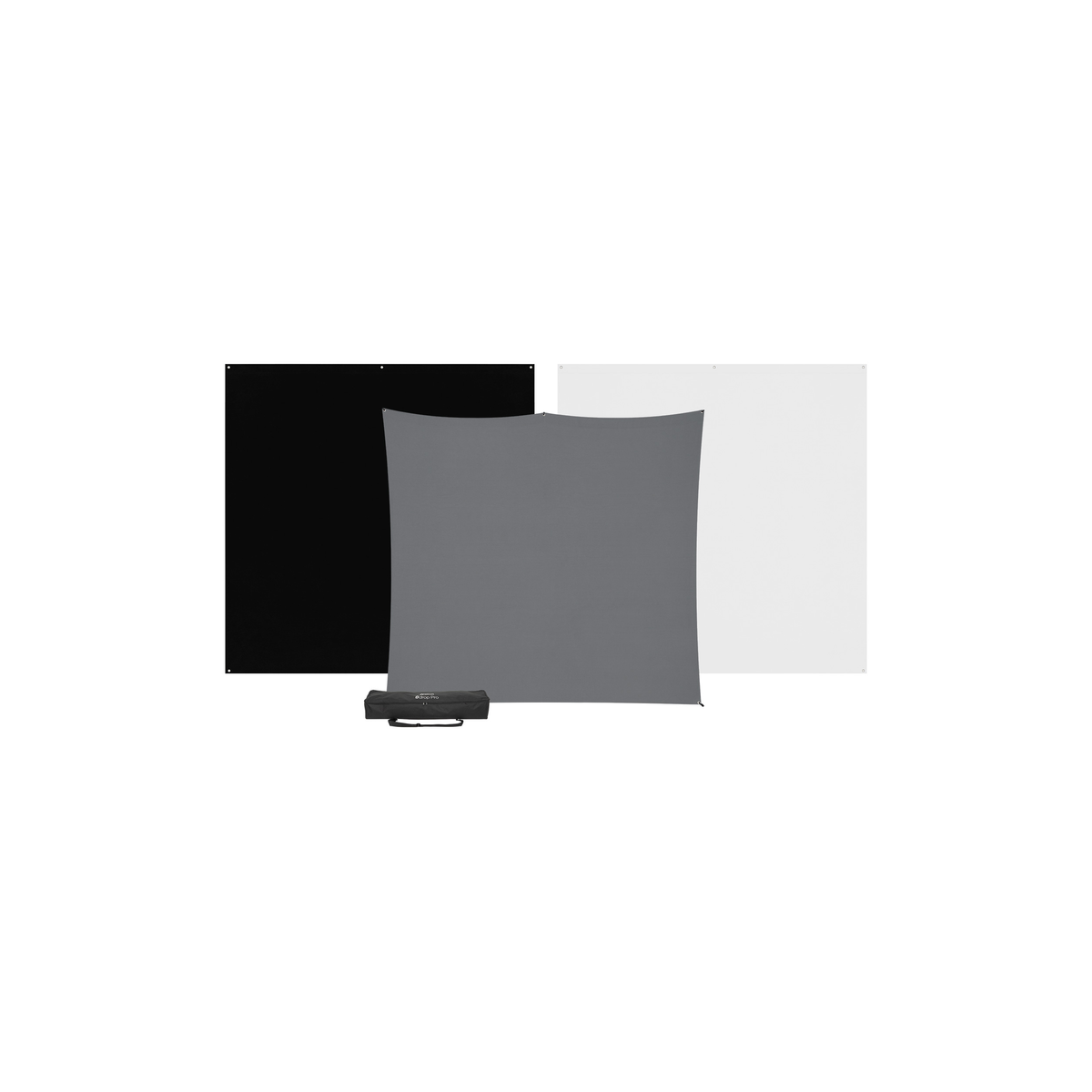 Xdrop Pro Westcott X-Drop Pro 3-Pack Backdrop Kit (8x8) | ExcellentPhoto.ca