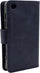 Samvix Leather Case for Music Q5 -Blue