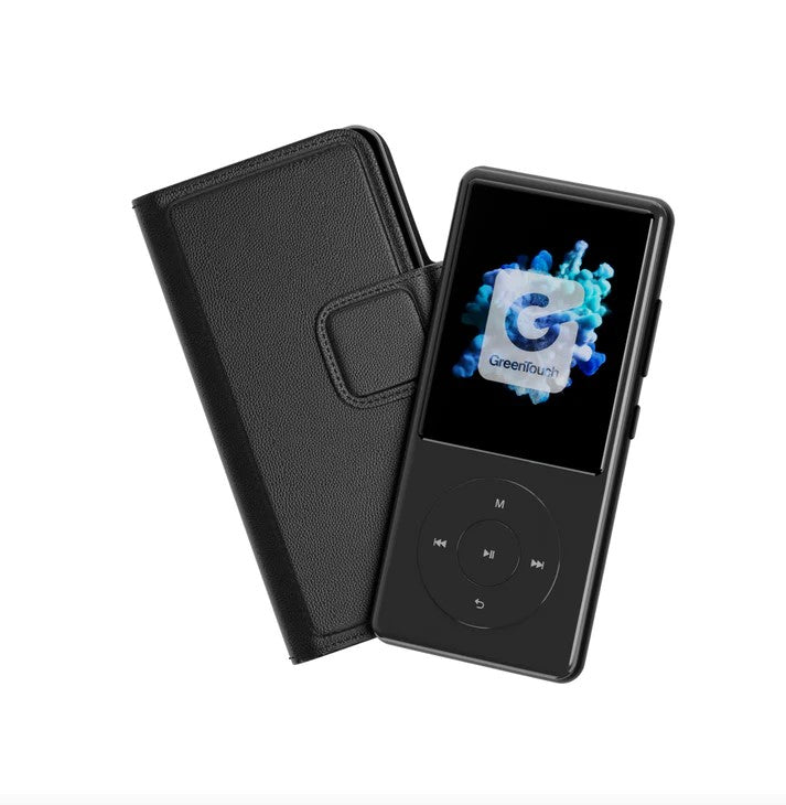 Greentouch Leather Case for Six MP3 Player - Black