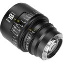 7Artisans INFINTE 85mm T2.1 Ciné Objectif (Canon EF, Noir)