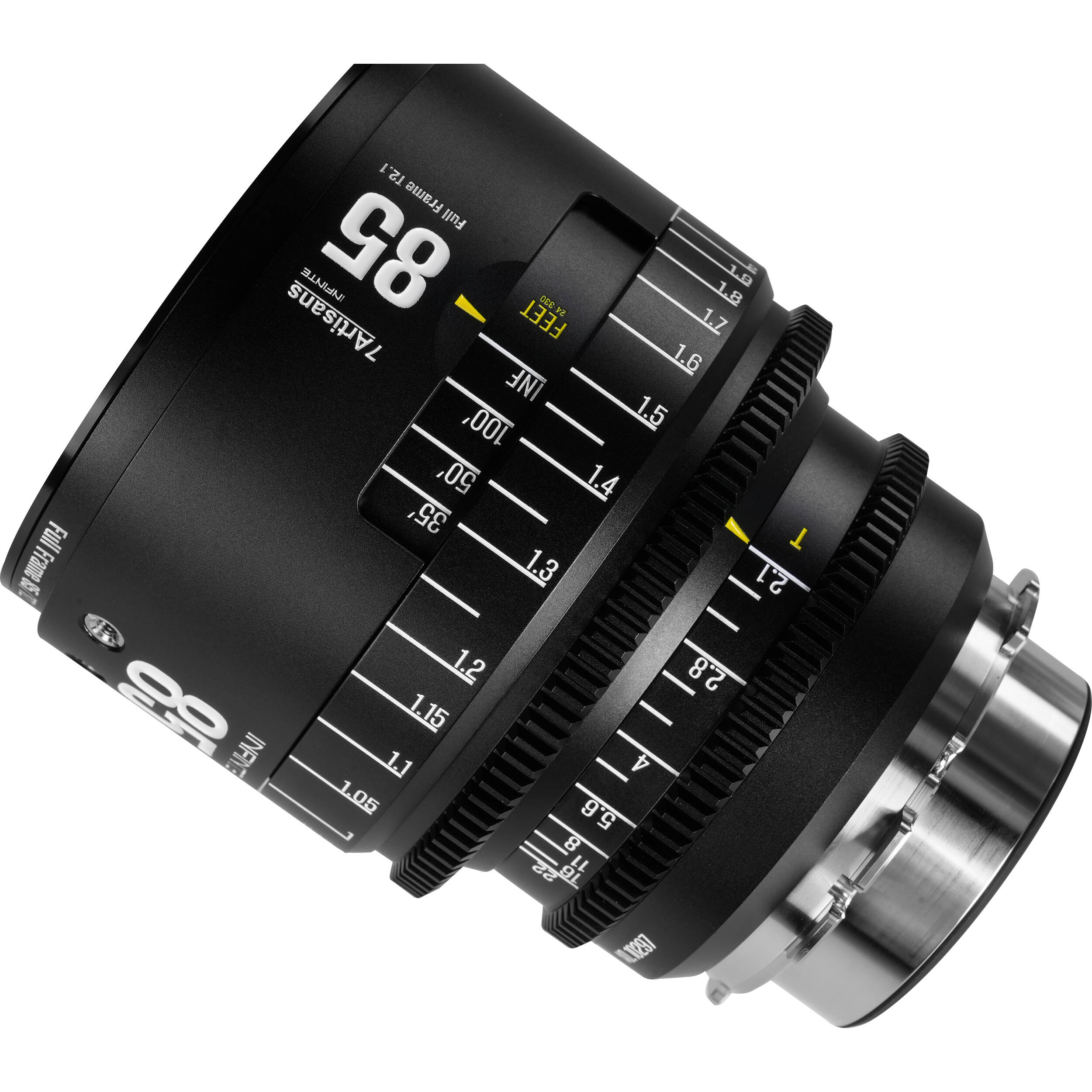7Artisans INFINTE 85mm T2.1 Cine Lens (ARRI PL, Black)