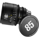7Artisans INFINTE 85mm T2.1 Cine Lens (ARRI PL, Black)