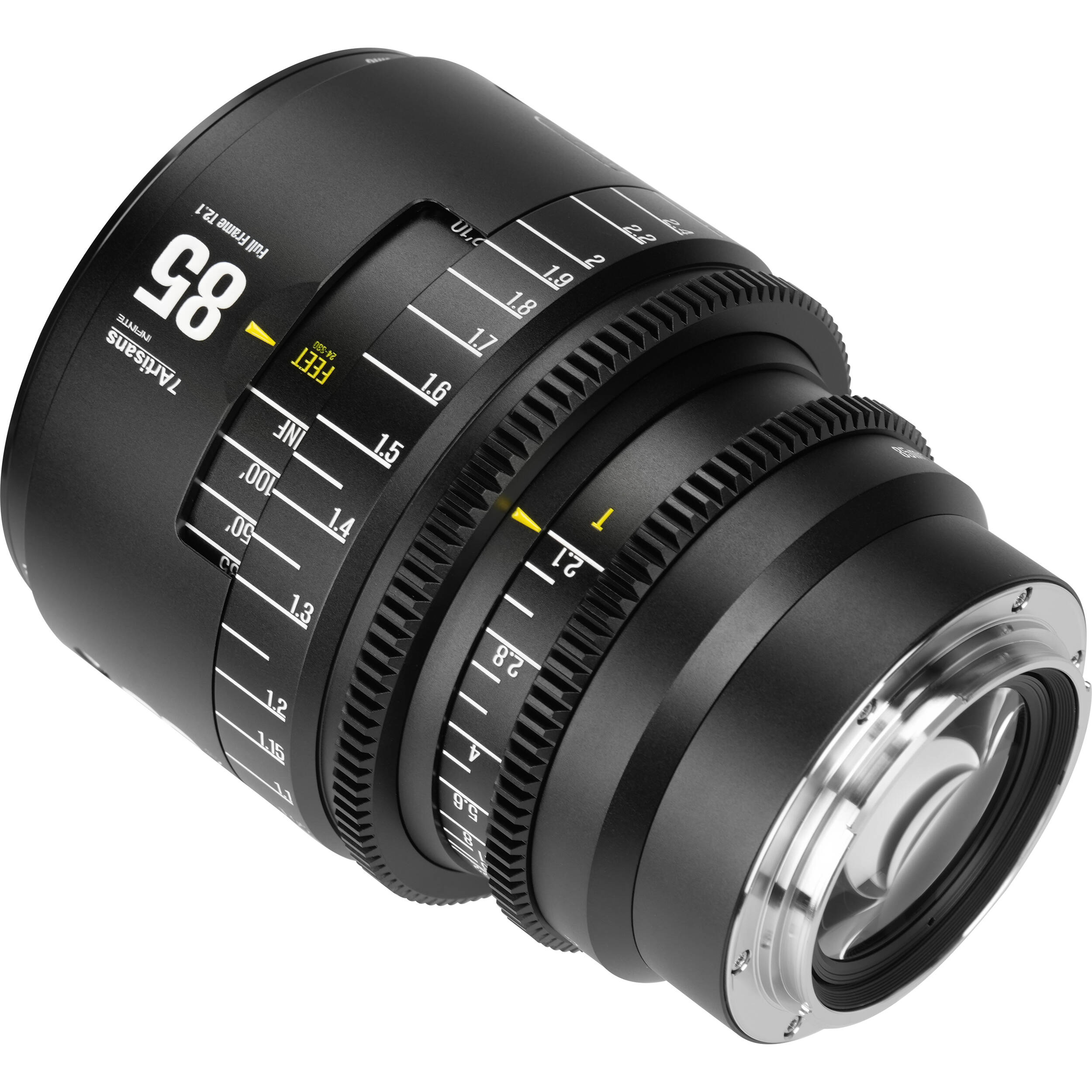 7Artisans INFINTE 85mm T2.1 Cine Lens (ARRI PL, Black)