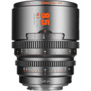7Artisans 85 mm T2.1 Fuji (montage FX) - Gray en titane