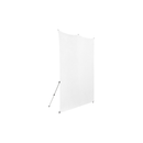 Westcott X-Drop Pro Water-Resistant Backdrop Kit (High-Key White, 8 x 8') - Open Box