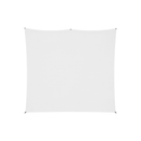 Westcott X-Drop Pro Water-Resistant Backdrop Kit (High-Key White, 8 x 8') - Open Box