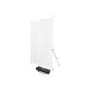 Westcott X-Drop Pro Water-Resistant Backdrop Kit (High-Key White, 8 x 8') - Open Box