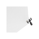 Westcott X-Drop Pro Water-Resistant Backdrop Kit (High-Key White, 8 x 8') - Open Box