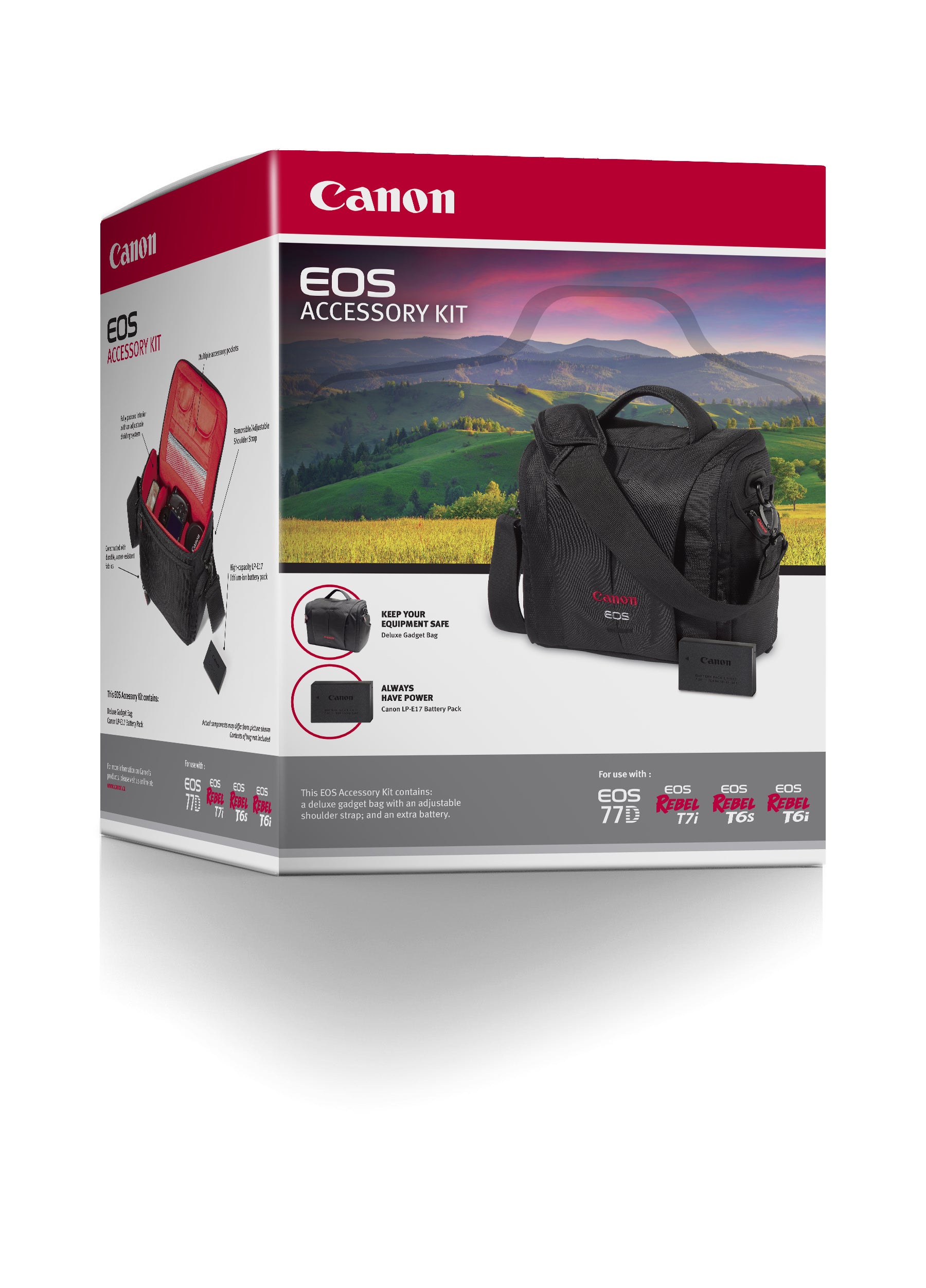 Canon 77D / T7i / T6S / T6I / SL2 ACC Kit