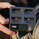 Accsoon TOPRIG 100W 4-BAY LP-E6 Charger rapide