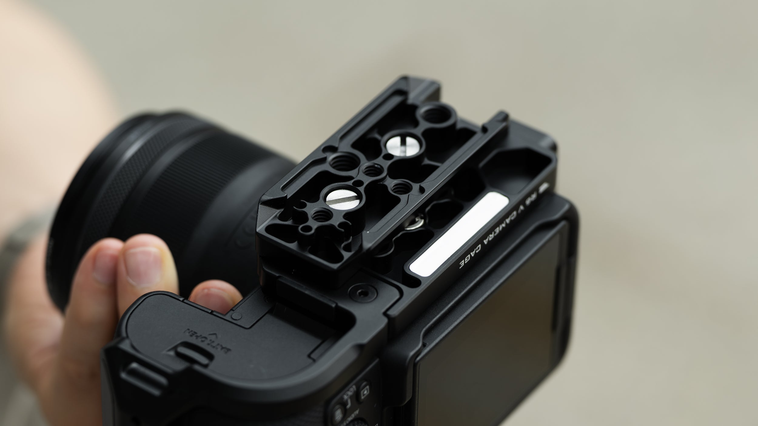 Tilta Half Camera Cage for Canon R6 V - Black