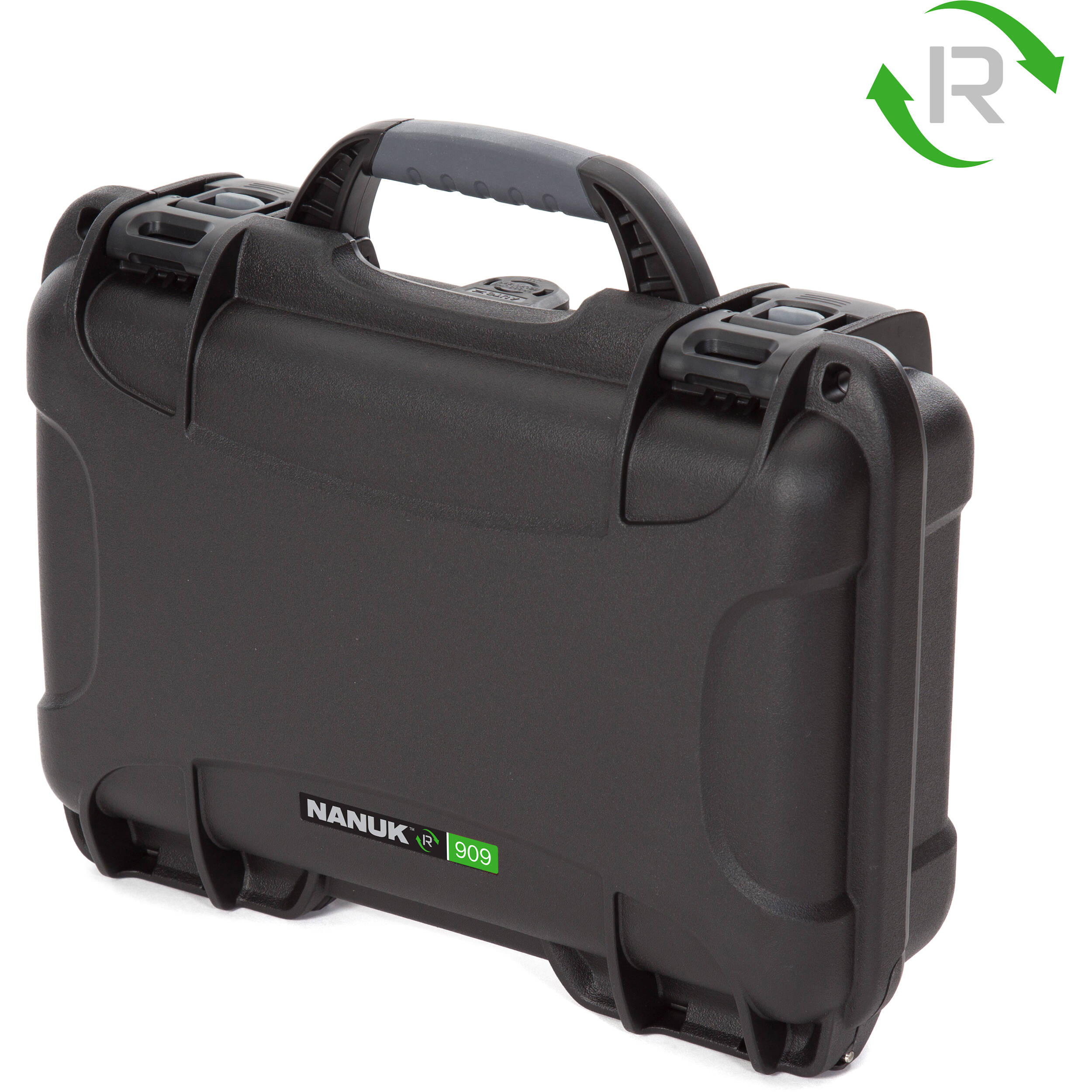 Nanuk R 909 Eco-Friendly Hard Case (Black, 4.8L, Foam Insert)