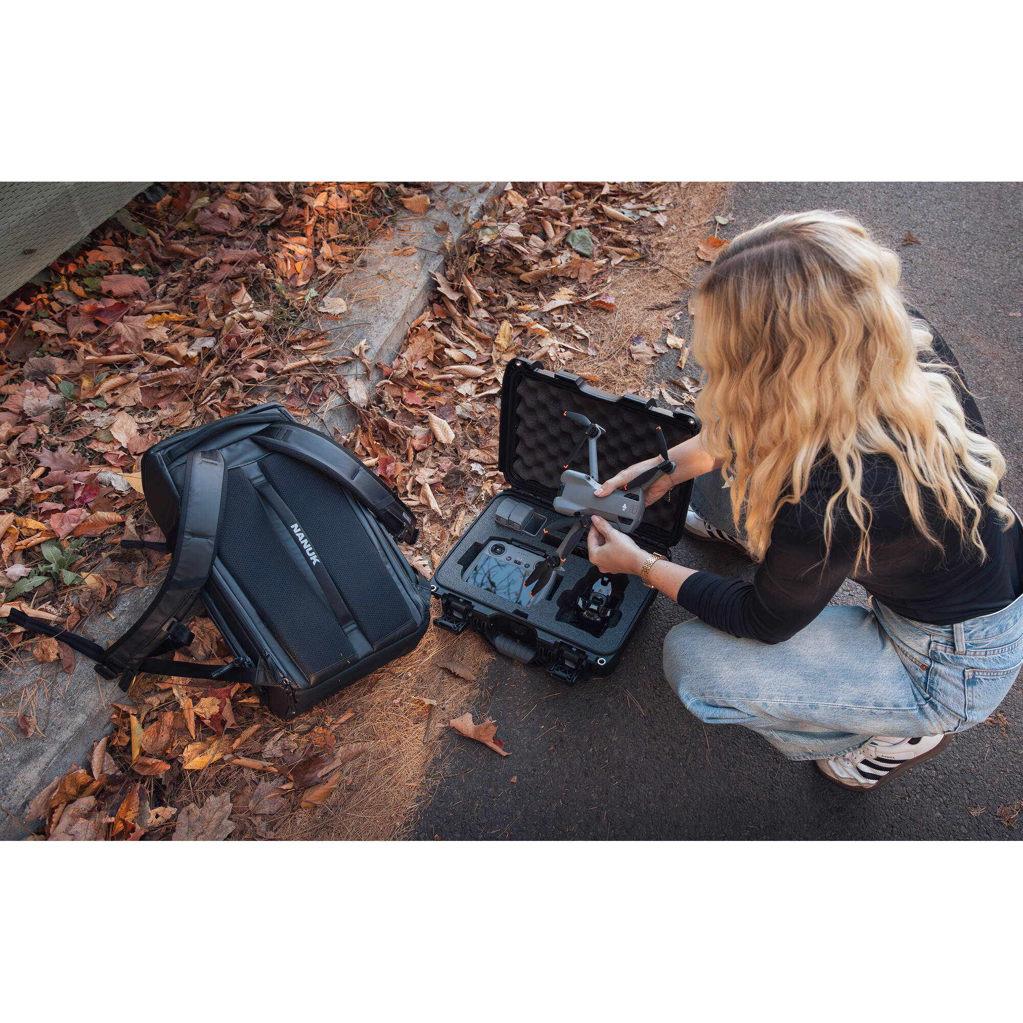 Nanuk 915 Hard Case for DJI Mini 5 Pro Fly More Combo (Black)