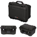 Nanuk 918 Waterproof Carry-On Hard Case with Lid Organizer (Black)