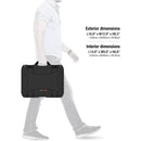 Nanuk 918 Waterproof Carry-On Hard Case with Lid Organizer (Black)