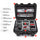 Nanuk 920 Hard Utility Case avec insert de diviseur rembourré et organisateur de couvercle (noir)