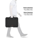 Nanuk 925 Case avec organisateur de couvercle et diviseur rembourré (noir)
