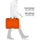 Nanuk 925 Case avec organisateur de couvercle et diviseur rembourré (orange)