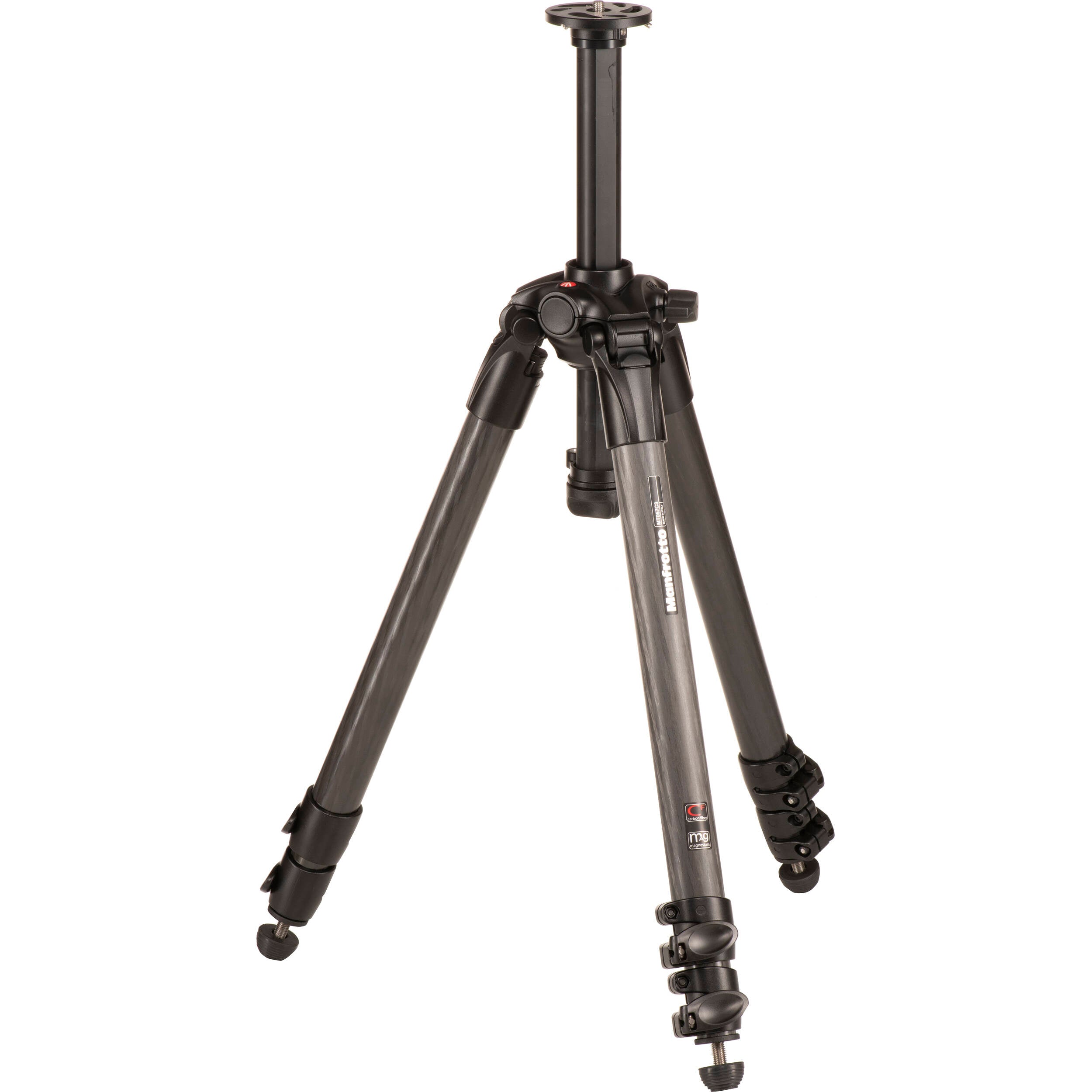 MANFROTTO 057 Trépied en fibre de carbone avec colonne rapide - 3 sections