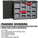 Nanuk 930 Case with Lid Organizer and Dividers (Black)