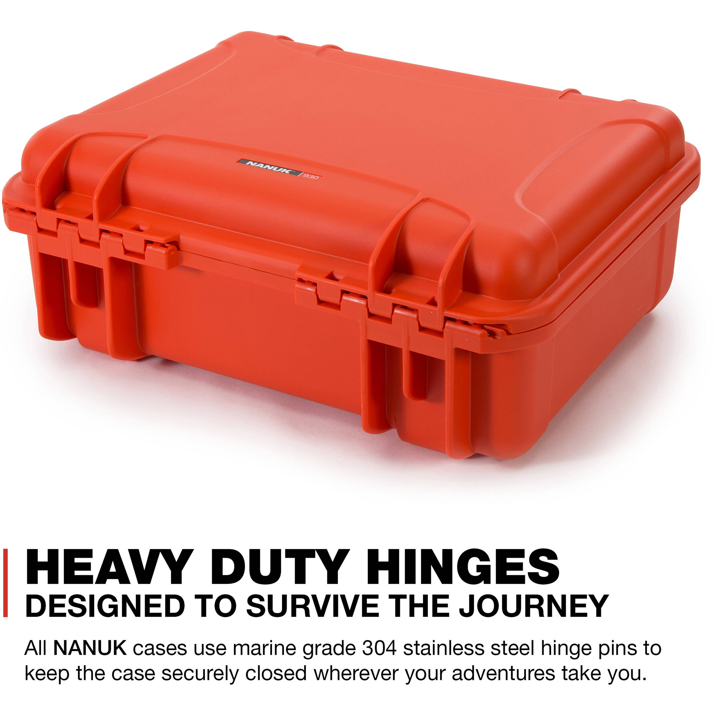 Nanuk 930 Case for DJI RSC 2/RSC 2 Pro Combo (Orange)