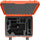 Nanuk 930 Étui rigide étanche avec insert en mousse pour RS 5/RS 5 Combo (Orange)