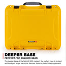 Nanuk 933 Case with Dividers and Lid Organizer (Yellow)