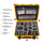 Case Nanuk 933 avec diviseurs et organisateur de couvercle (jaune)