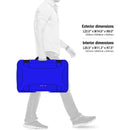Nanuk 935 Wheeled Hard Utility Case with Padded Divider Insert & Lid Organizer (Blue)