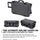 Nanuk 935 Waelled Hard Utility Case avec insert de diviseur rembourré et organisateur de couvercle (graphite)