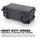 Nanuk 935 Waelled Hard Utility Case avec insert de diviseur rembourré et organisateur de couvercle (graphite)