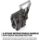 Nanuk 935 Waelled Hard Utility Case avec insert de diviseur rembourré et organisateur de couvercle (Olive)