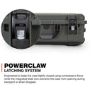 Nanuk 935 Wheeled Hard Utility Case with Padded Divider Insert & Lid Organizer (Olive)