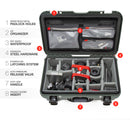 Nanuk 935 Wheeled Hard Utility Case with Padded Divider Insert & Lid Organizer (Olive)