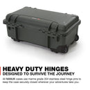 Nanuk 935 Wheeled Hard Utility Case with Padded Divider Insert & Lid Organizer (Olive)