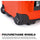Nanuk 935 Waelled Hard Utility Case avec insert de diviseur rembourré et organisateur de couvercle (orange)