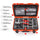 Nanuk 935 Waelled Hard Utility Case avec insert de diviseur rembourré et organisateur de couvercle (orange)