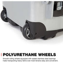 Nanuk 935 Wheeled Hard Utility Case with Padded Divider Insert & Lid Organizer (Silver)