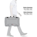 Nanuk 935 Étui à usage dur à roues avec insert de diviseur rembourré et organisateur de couvercle (argent)