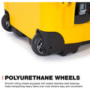 Nanuk 935 Wheeled Hard Utility Case with Padded Divider Insert & Lid Organizer (Yellow)