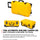 Nanuk 935 Étui utilitaire dur à roues avec insert de diviseur rembourré et organisateur de couvercle (jaune)