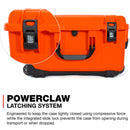 Nanuk 938 Wheed Water avec organisateur de couvercle et diviseur rembourré (orange)