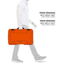 Nanuk 938 Wheed Water avec organisateur de couvercle et diviseur rembourré (orange)