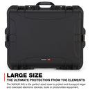 Case Nanuk 945 avec diviseurs et organisateur de couvercle (noir)