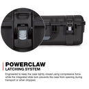 Case Nanuk 945 avec diviseurs et organisateur de couvercle (noir)